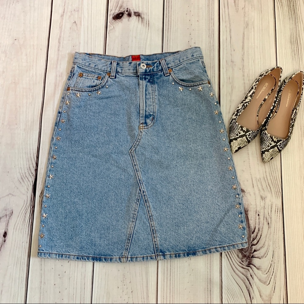 ABS by Allen Schwartz denim skirt